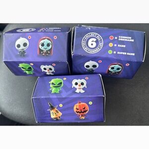 Hallmark Nightmare Before Christmas Mystery Ornament Bundle Jack Sally  Boogie